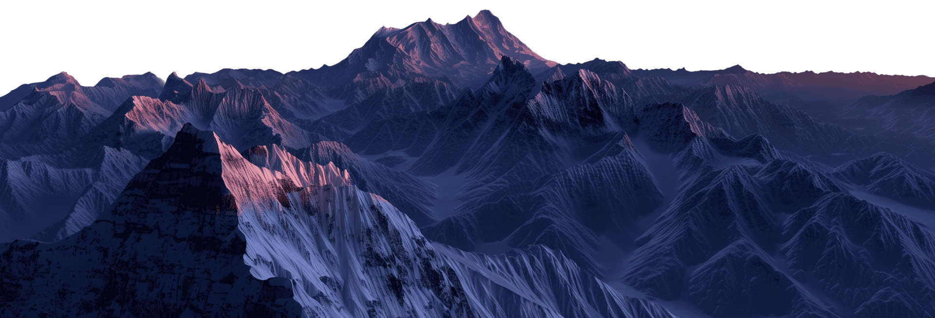 Mountain landscape decorative background