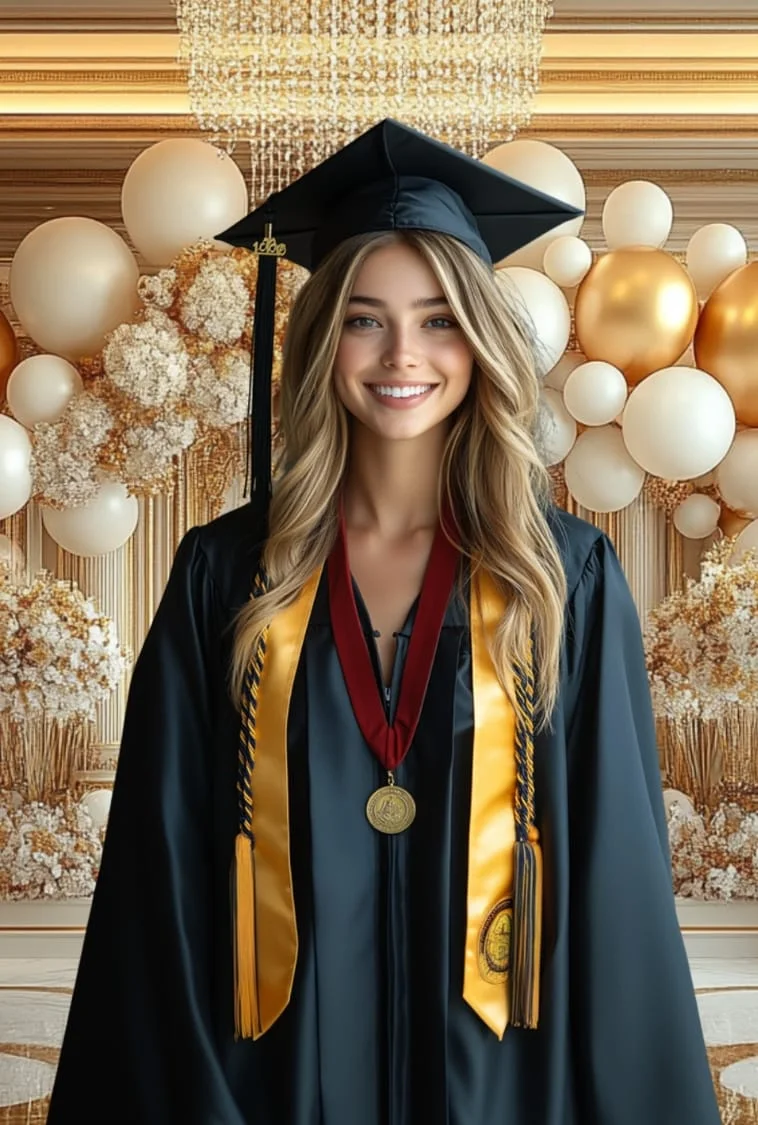 Graduation Portrait — After