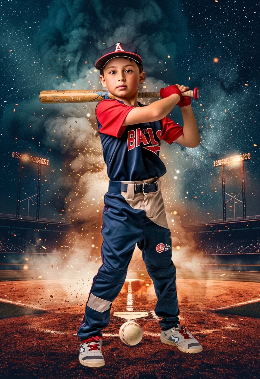 Finished composite example