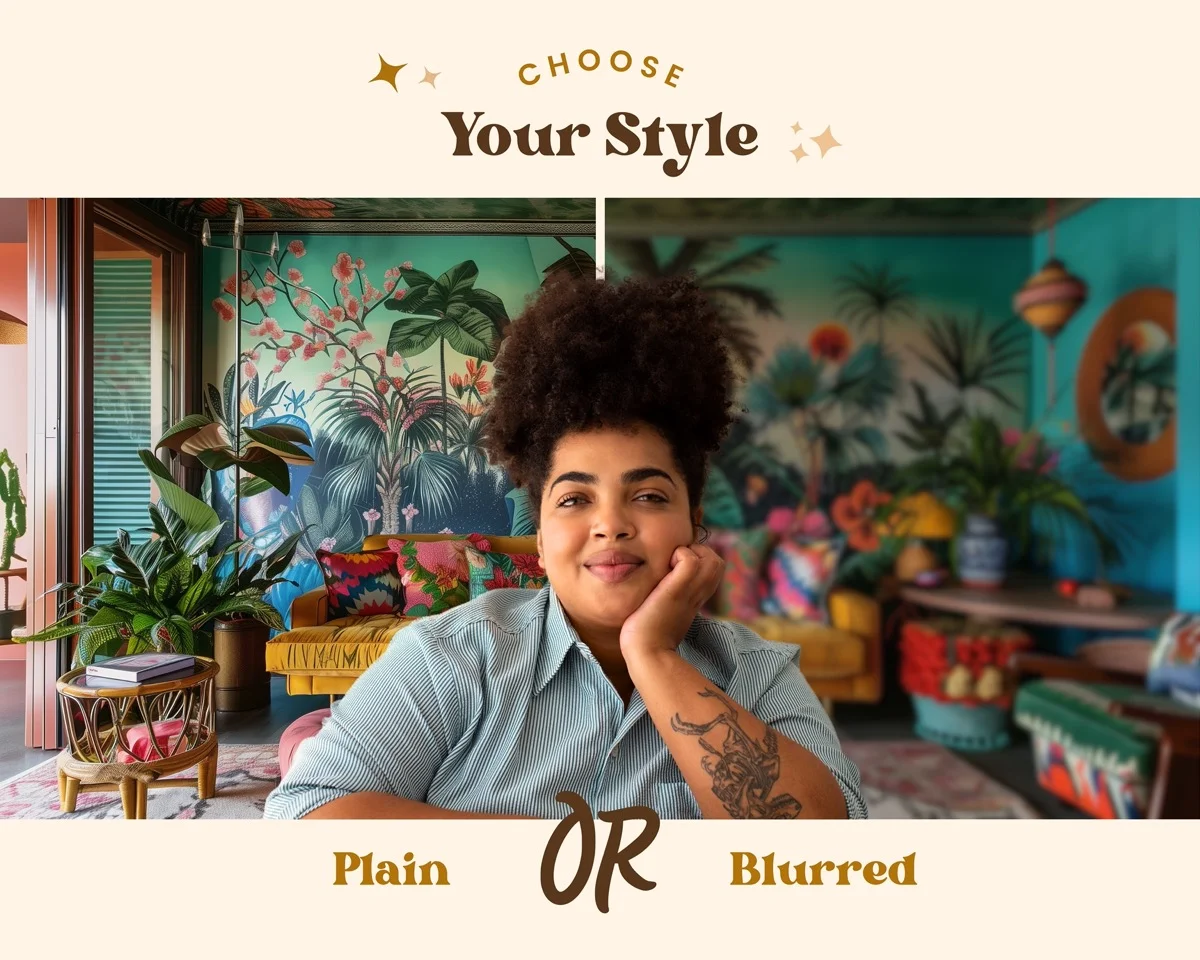 Zoom Backgrounds - Tropical Tiki - what's included: 20 high-resolution backgrounds