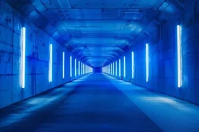 Sports Tunnel digital photography background