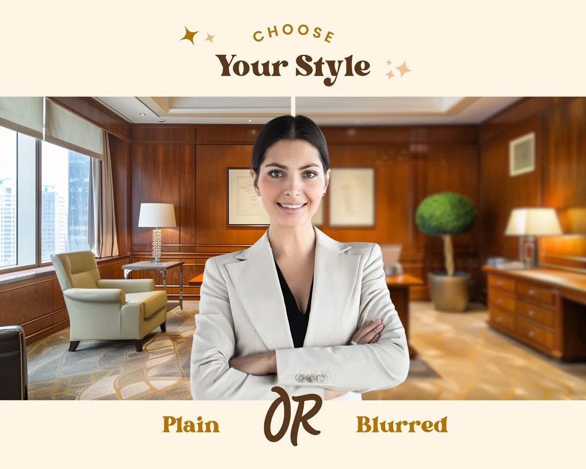 Zoom Backgrounds - Corporate Office - what's included: 20 high-resolution backgrounds