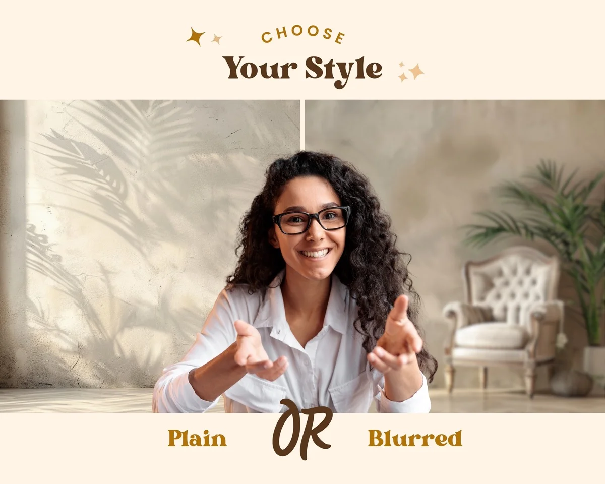 Zoom Backgrounds - Professional - what's included: 20 high-resolution backgrounds