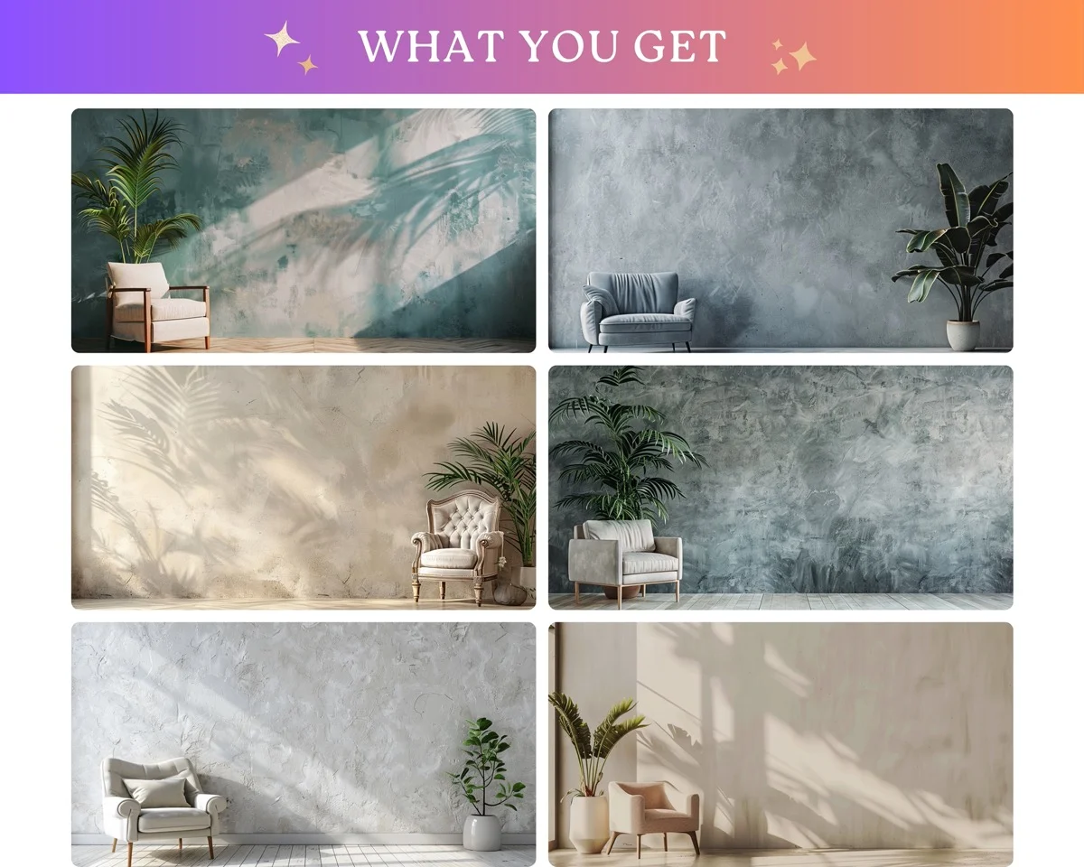 Zoom Backgrounds - Professional - before and after photo composite example