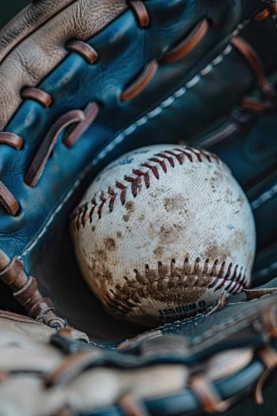 Baseball Backgrounds - Glove & Ball 8