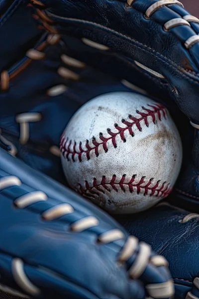 Baseball Backgrounds - Glove & Ball 10
