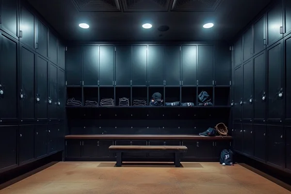 Baseball Backgrounds - Locker Room 1