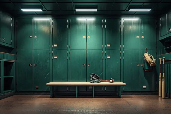 Baseball Backgrounds - Locker Room 3