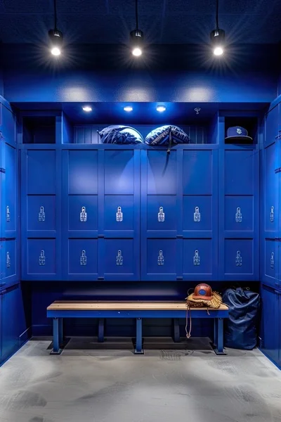 Baseball Backgrounds - Locker Room 4