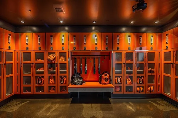 Baseball Backgrounds - Locker Room 5