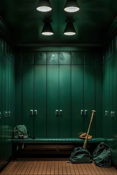 Baseball Backgrounds - Locker Room 6