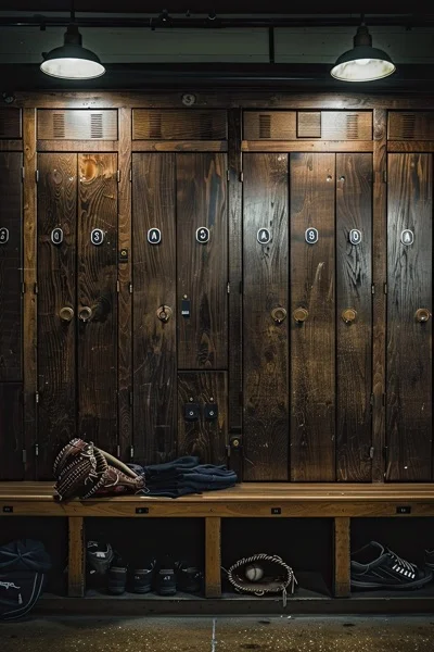 Baseball Backgrounds - Locker Room 7