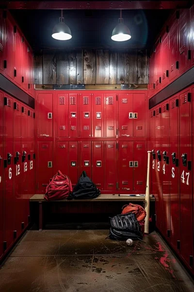Baseball Backgrounds - Locker Room 8