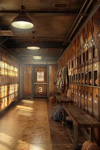 Baseball Backgrounds - Locker Room 10