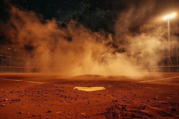 Baseball Backgrounds - Stadium at Night 5