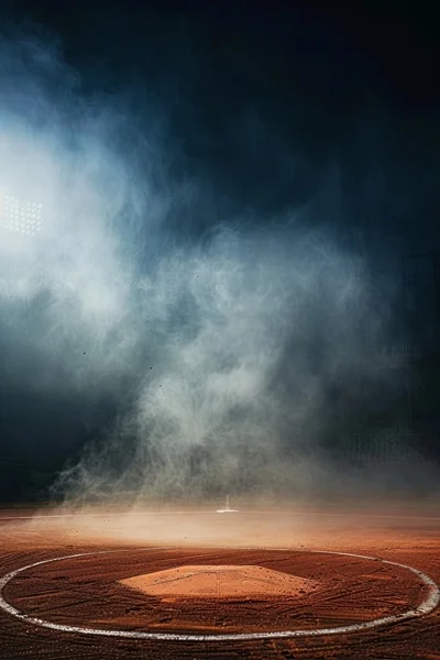 Baseball Backgrounds - Stadium at Night 8