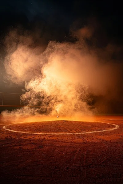 Baseball Backgrounds - Stadium at Night 9