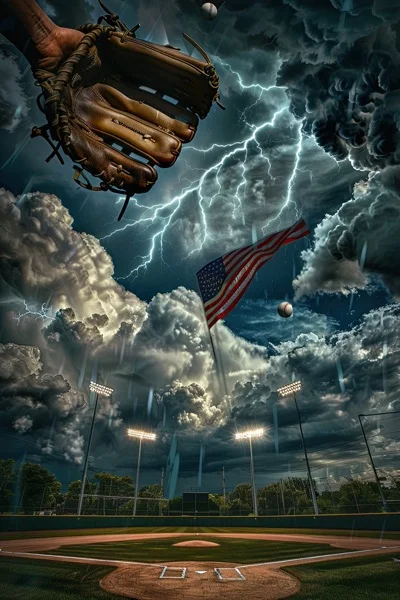 Baseball Backgrounds - Stadium Crowd 7