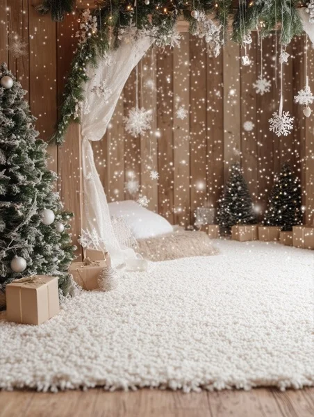 Christmas Backgrounds - Cosy Beige 2