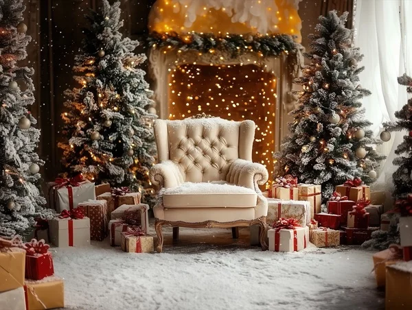 Christmas Backgrounds - Cosy Beige 3