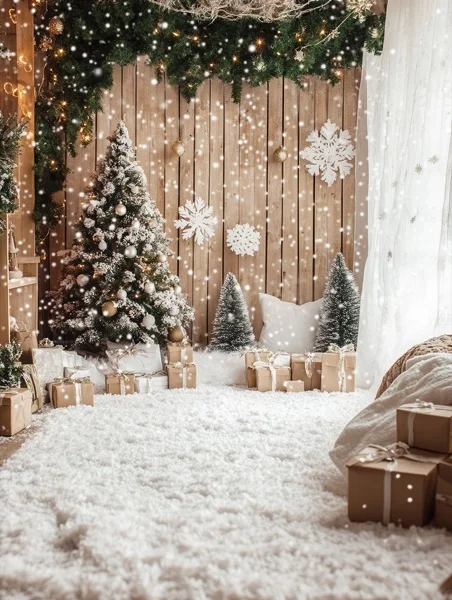 Christmas Backgrounds - Cosy Beige 4