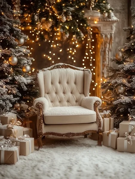 Christmas Backgrounds - Cosy Beige 7