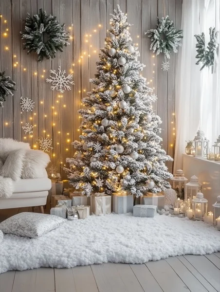 Christmas Backgrounds - Cosy Beige 9