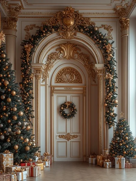 Christmas Backgrounds - Festive Home 4