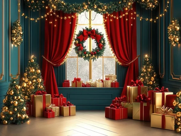 Christmas Backgrounds - Festive Home 5