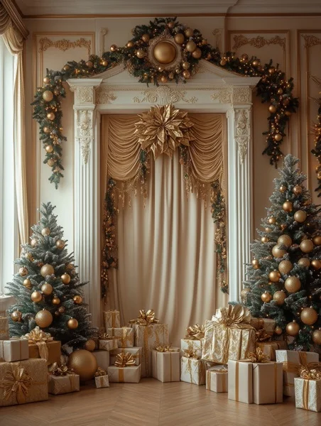 Christmas Backgrounds - Festive Home 6