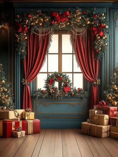Christmas Backgrounds - Festive Home 7