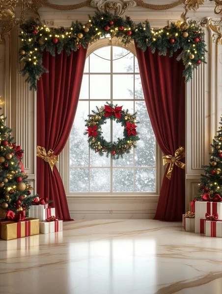 Christmas Backgrounds - Festive Home 10