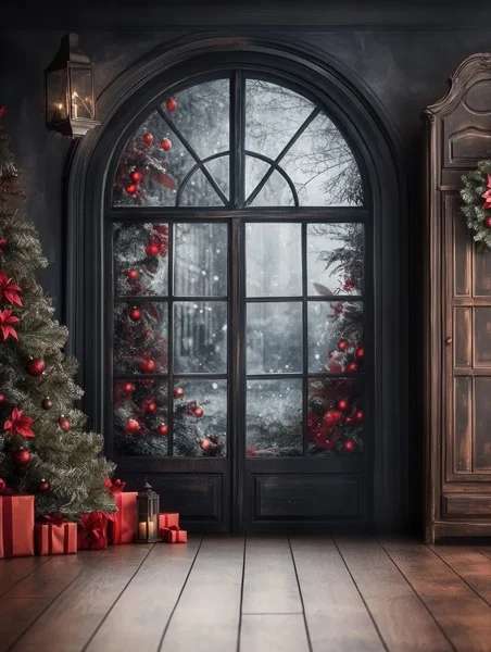 Christmas Backgrounds - Traditional Holidays 6