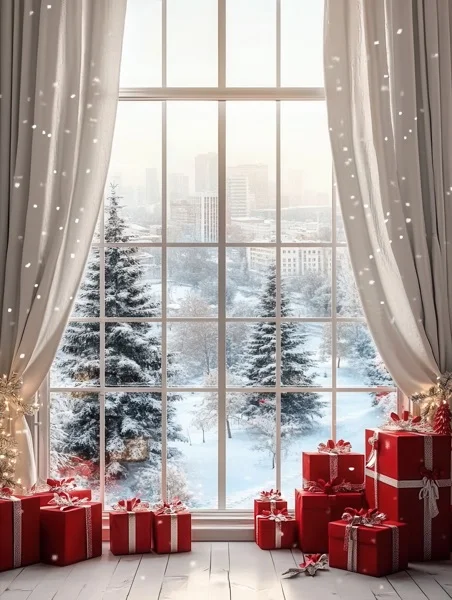 Christmas Backgrounds - Traditional Holidays 9