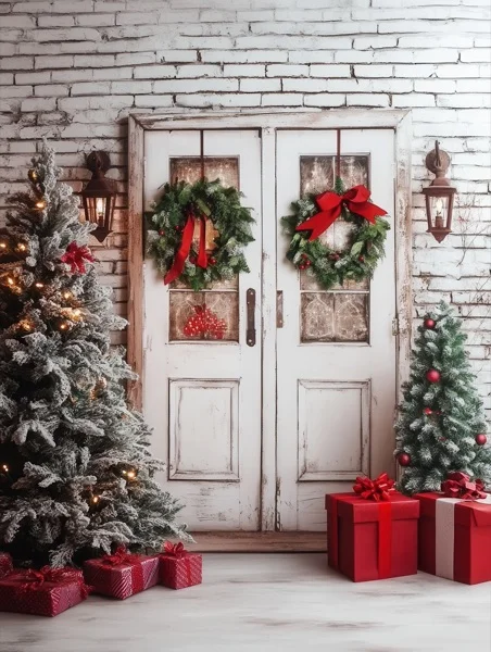 Christmas Backgrounds - Traditional Holidays 10