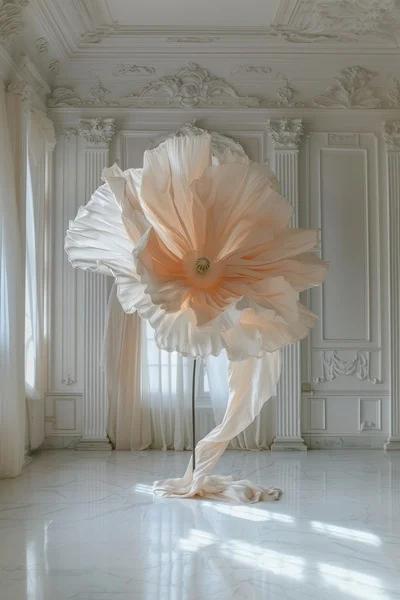 Floral Backgrounds - Apricot & Beige 4