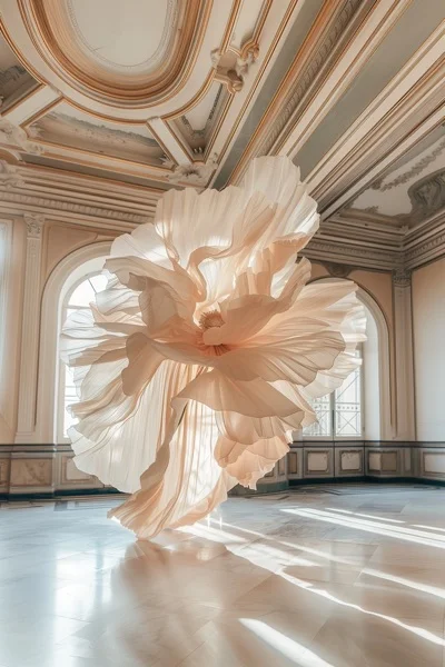 Floral Backgrounds - Apricot & Beige 5