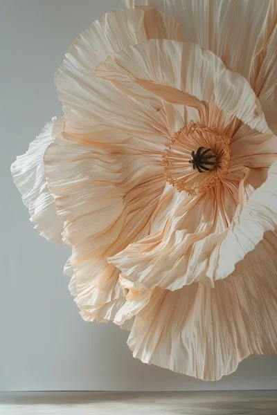 Floral Backgrounds - Apricot & Beige 9