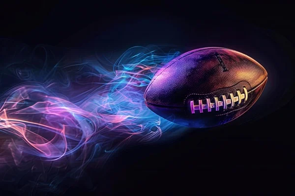 Football Backgrounds - Airborne In Color 3