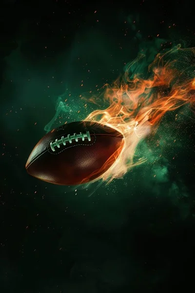 Football Backgrounds - Airborne In Color 6