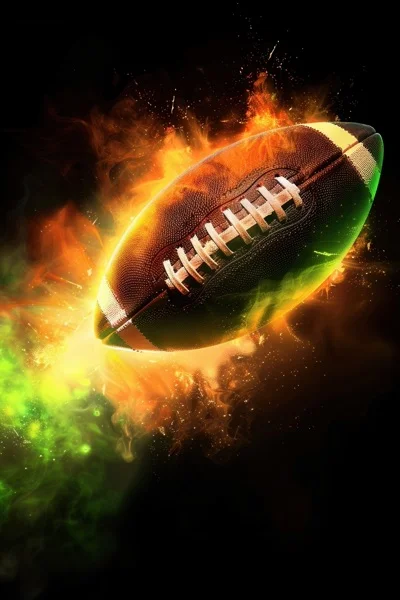 Football Backgrounds - Airborne In Color 7