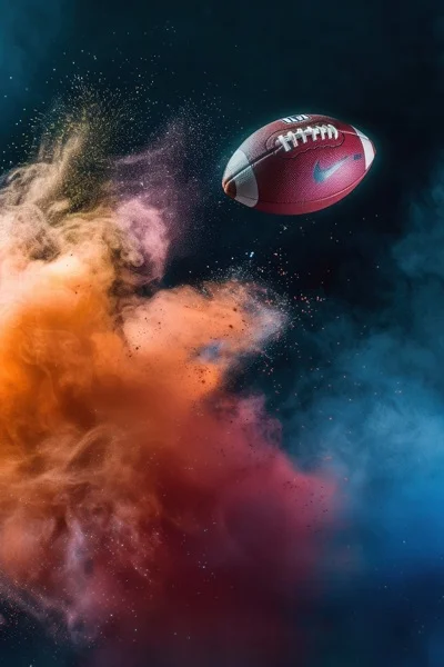 Football Backgrounds - Airborne In Color 8