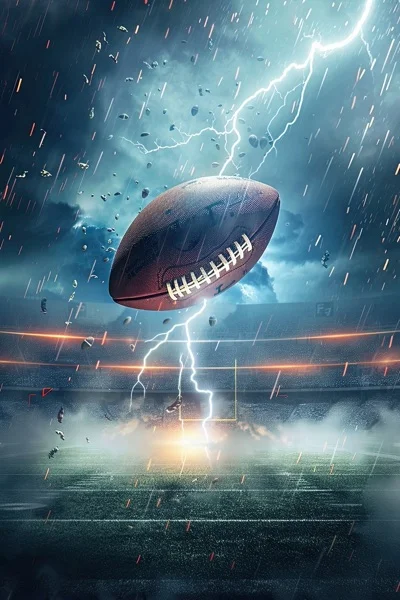 Football Backgrounds - Lightning Ball 9