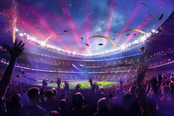 Football Backgrounds - Stadium Crowd 3