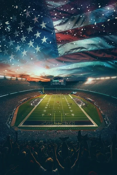 Football Backgrounds - Stadium Crowd 6