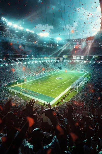 Football Backgrounds - Stadium Crowd 7