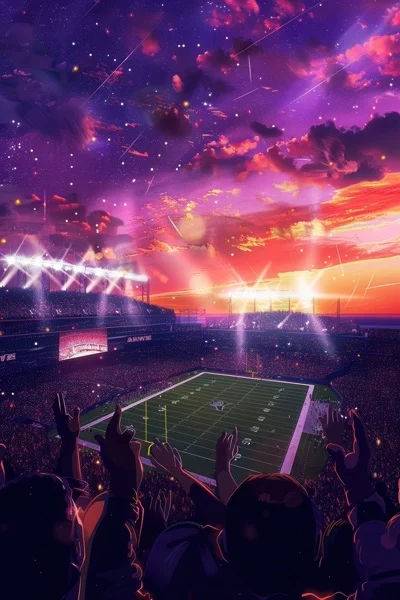 Football Backgrounds - Stadium Crowd 8