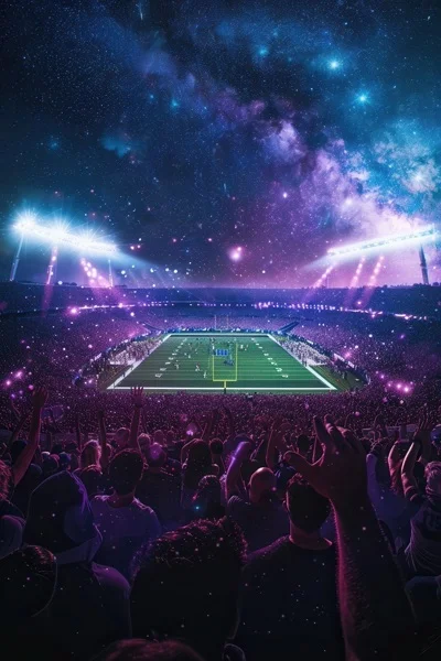 Football Backgrounds - Stadium Crowd 9