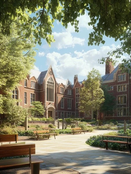 Graduation Backgrounds - Classic Ivy League 6