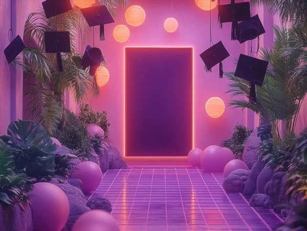 Graduation Backgrounds - Fun & Vibrant Sets 5